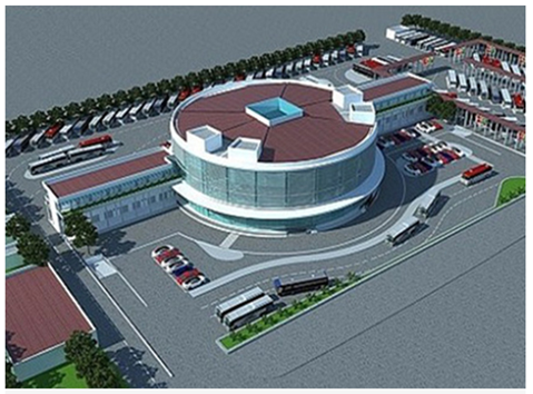 Nhà điều hành bến xe Yên Sở